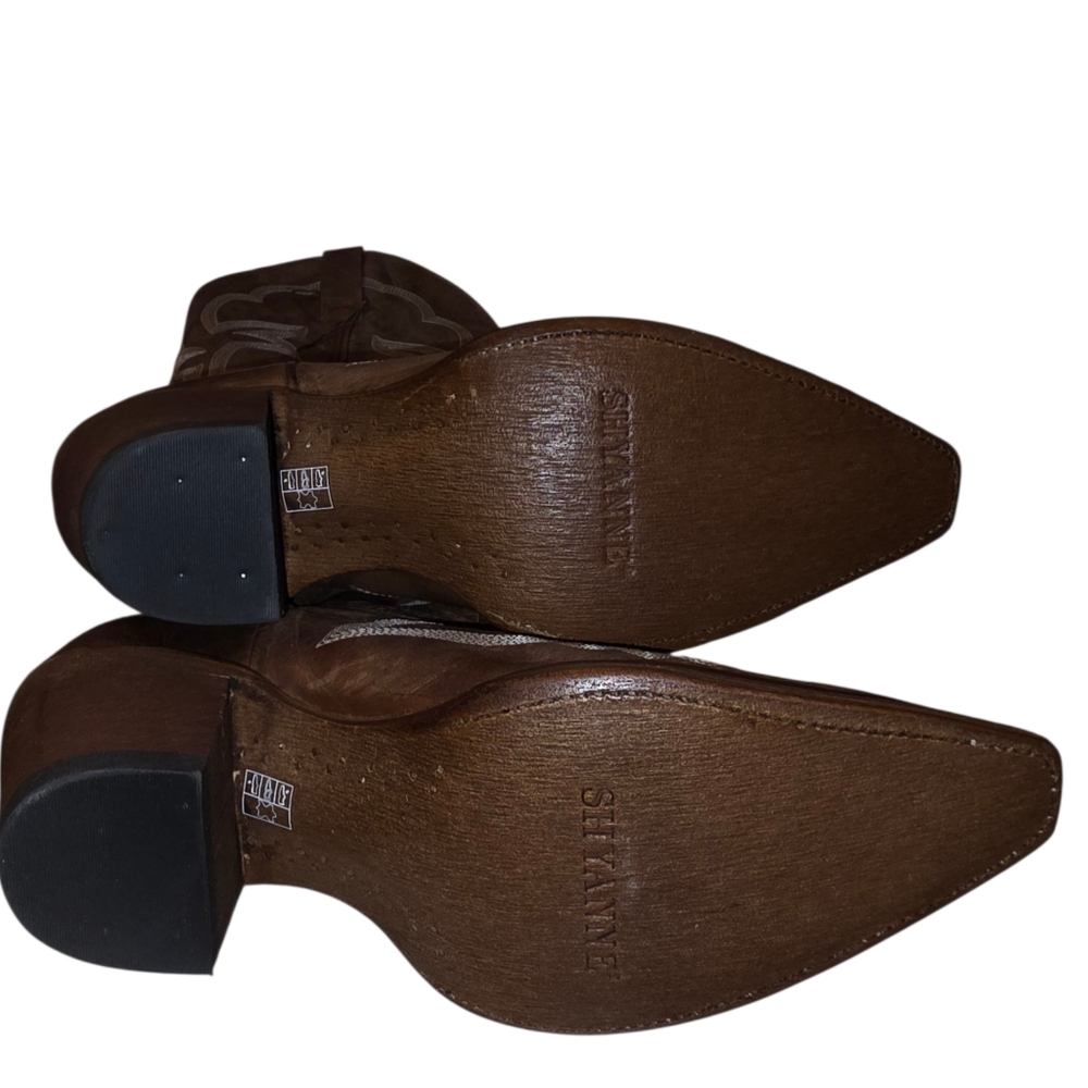 Shyanne High Desert Tall Western Boot Snip Toe Size 10M - Picture 11 of 13